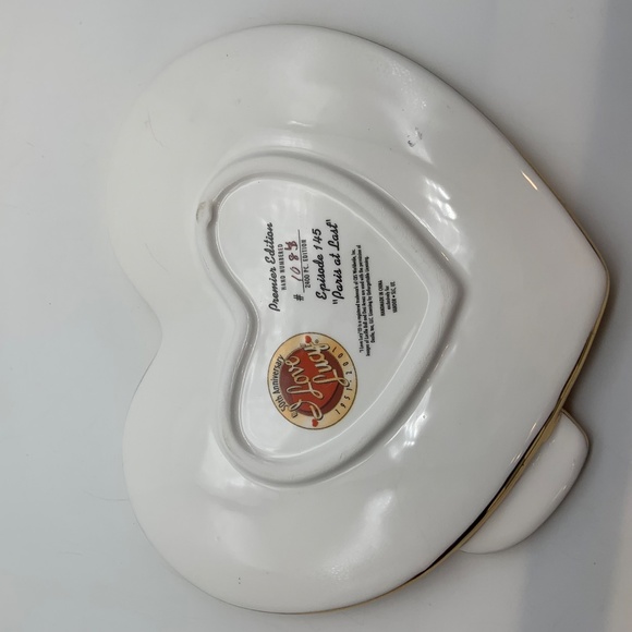 RARE VTG I Love Lucy Paris at Last Collectors Plate Vandor New in Original Box! - Picture 14 of 16